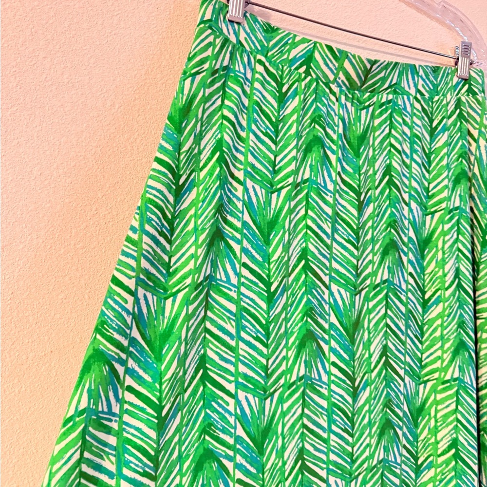 Lilly Pulitzer Ruari Skirt Green Costa Verde size L - Picture 7 of 12